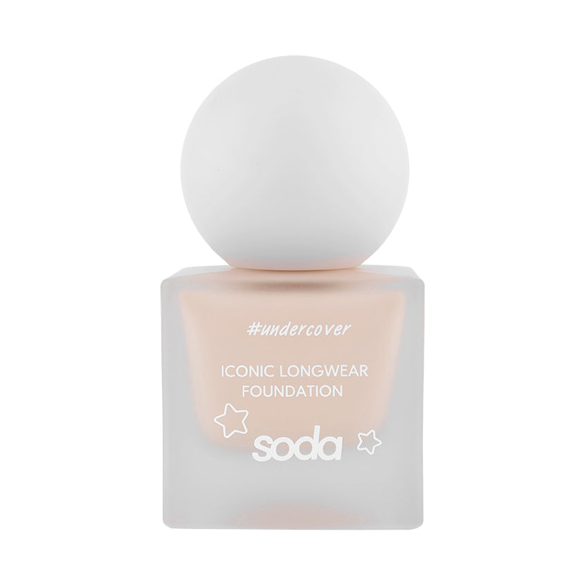 SODA ICONIC LONGWEAR FOUNDATION #undercover 002, 30 ml – buy online