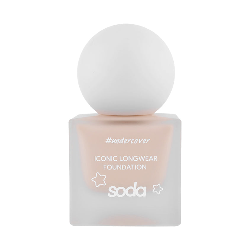 SODA ICONIC LONGWEAR FOUNDATION #undercover 003, 30 ml – شراء أونلاين