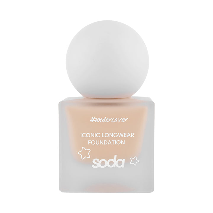 ICONIC LONGWEAR FOUNDATION #undercover 004, 30 ml