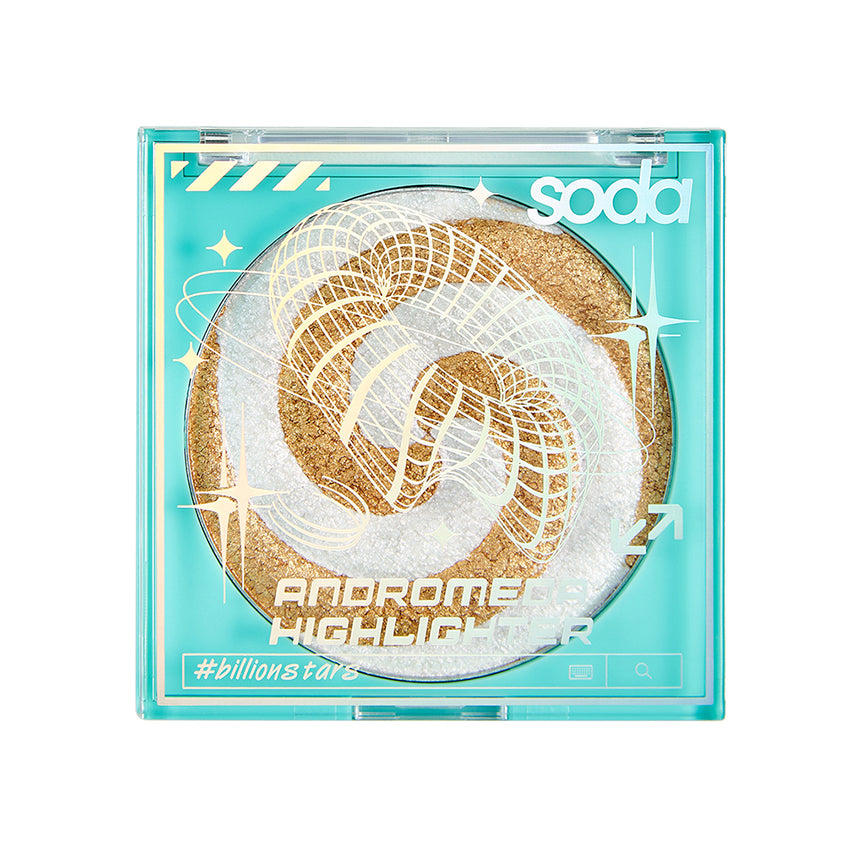 SODA ANDROMEDA HIGHLIGHTER #yourgalaxy