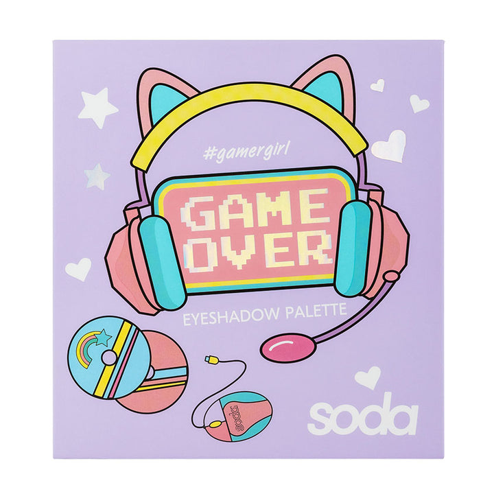 GAME OVER EYESHADOW PALETTE #gamergirl 001 OLD SCHOOL