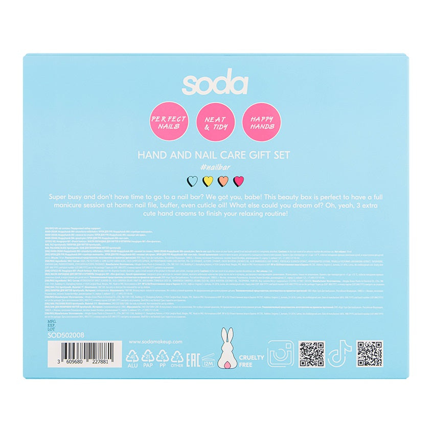 SODA HAND AND NAIL CARE GIFT SET #nailbar – buy online