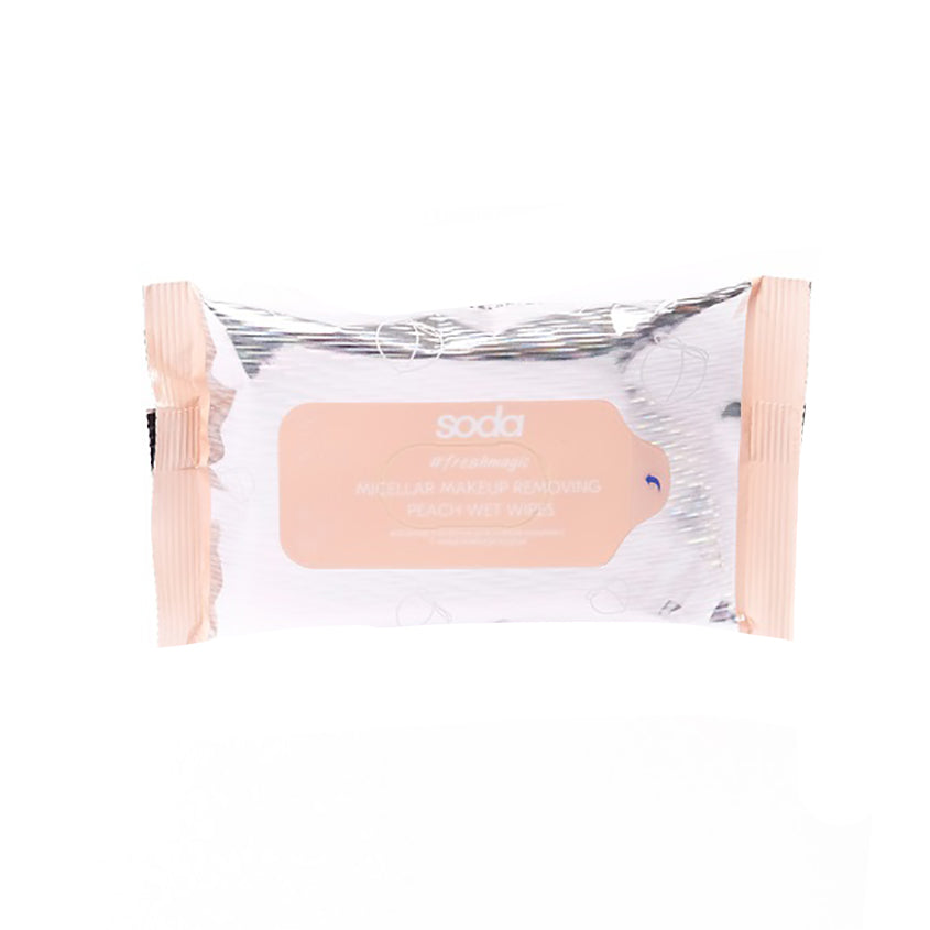 Make up removing wet wipes SODA (peach) – buy online