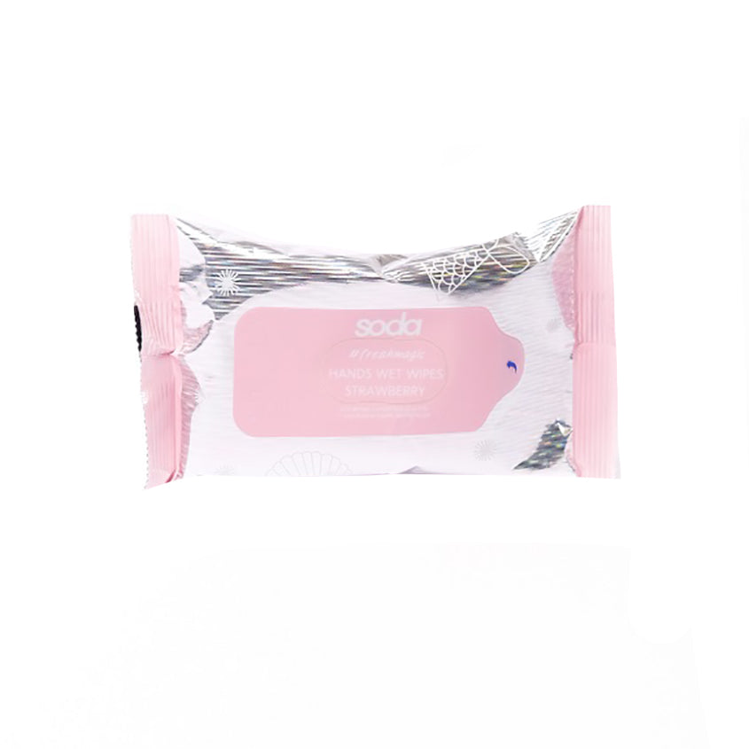 Hands wet wipes SODA (strawberry)