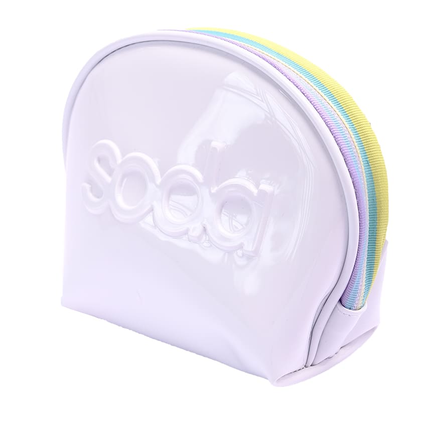 Cosmetic Bag with Rainbow Zipper #allineed