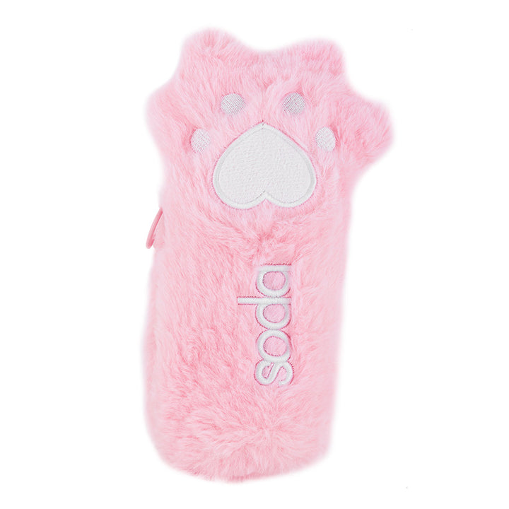 Fluffy Cosmetic Bag "PAW" #cutesupremacy