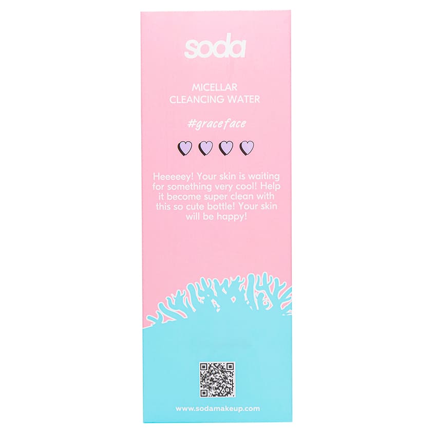 SODA MICELLAR CLEANCING WATER #graceface, 150 ml – متجر إلكتروني