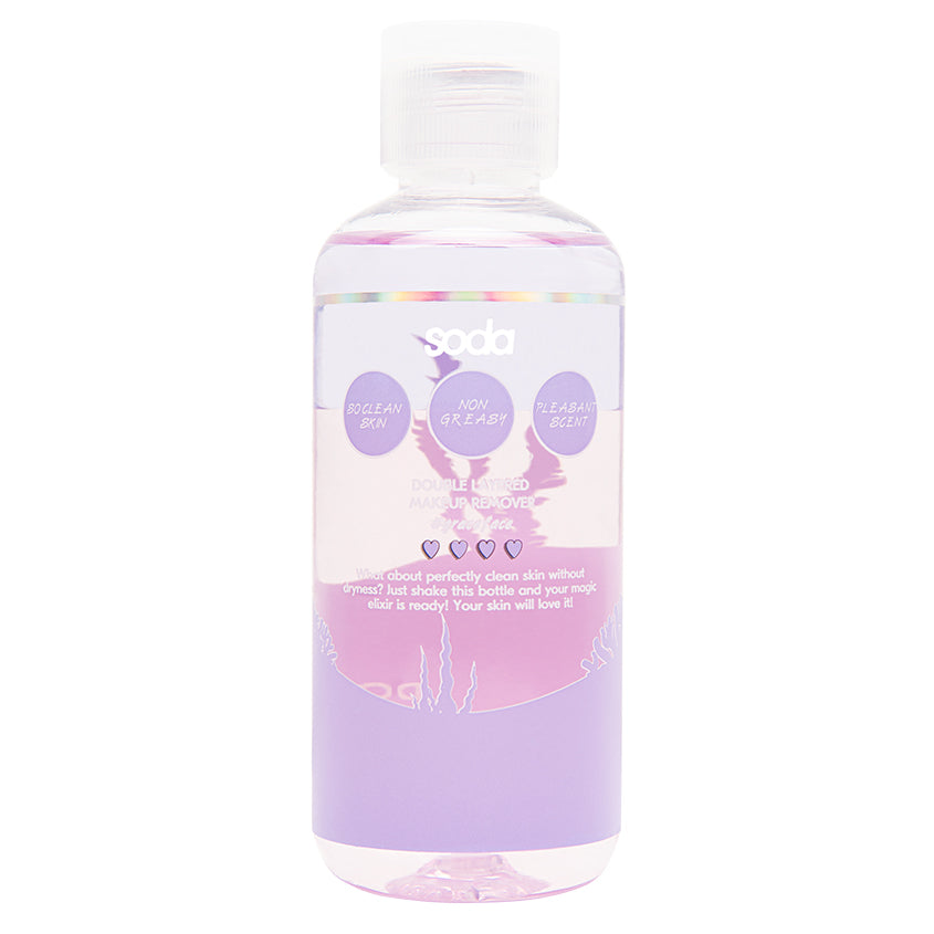 DOUBLE LAYERED MAKEUP REMOVER #graceface