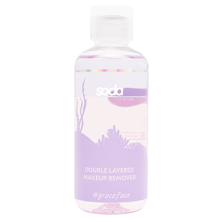 DOUBLE LAYERED MAKEUP REMOVER #graceface