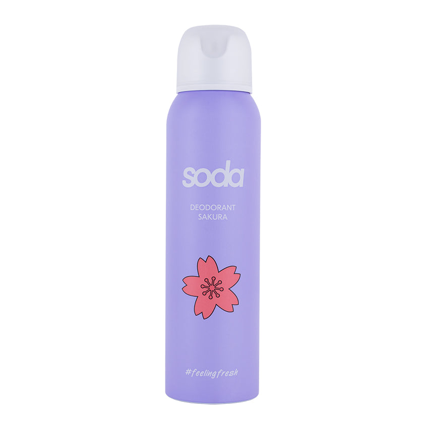 SODA DEODORANT #feelingfresh «sakura», 150 ml