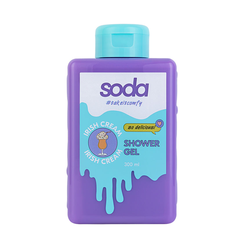 SODA SHOWER GEL #takeitcomfy IRISH CREAM, 300 ml