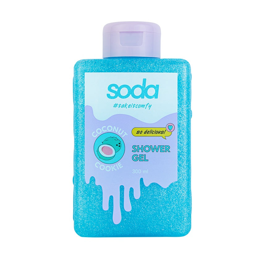 SODA SHOWER GEL #takeitcomfy COCONUT COOKIE, 300 ml – متجر إلكتروني