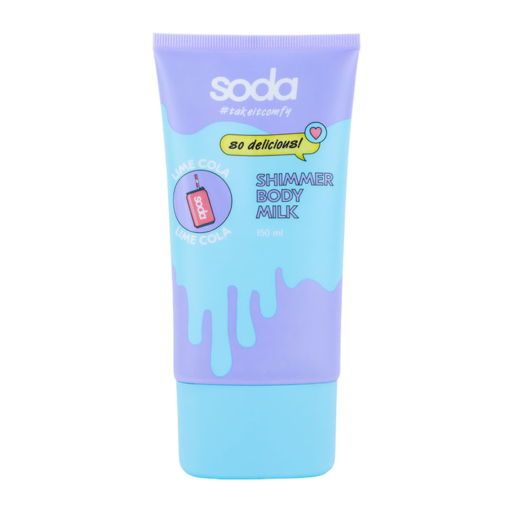Body care SHIMMER BODY MILK #takeitcomfy LIME COLA, 150 ml