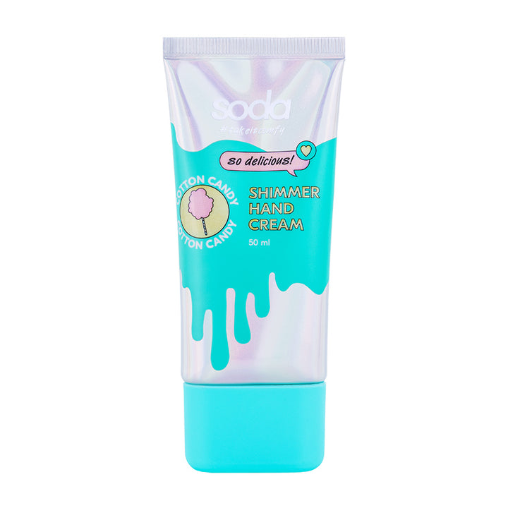 Skin care SHIMMER HAND CREAM #takeitcomfy COTTON CANDY, 50 ml