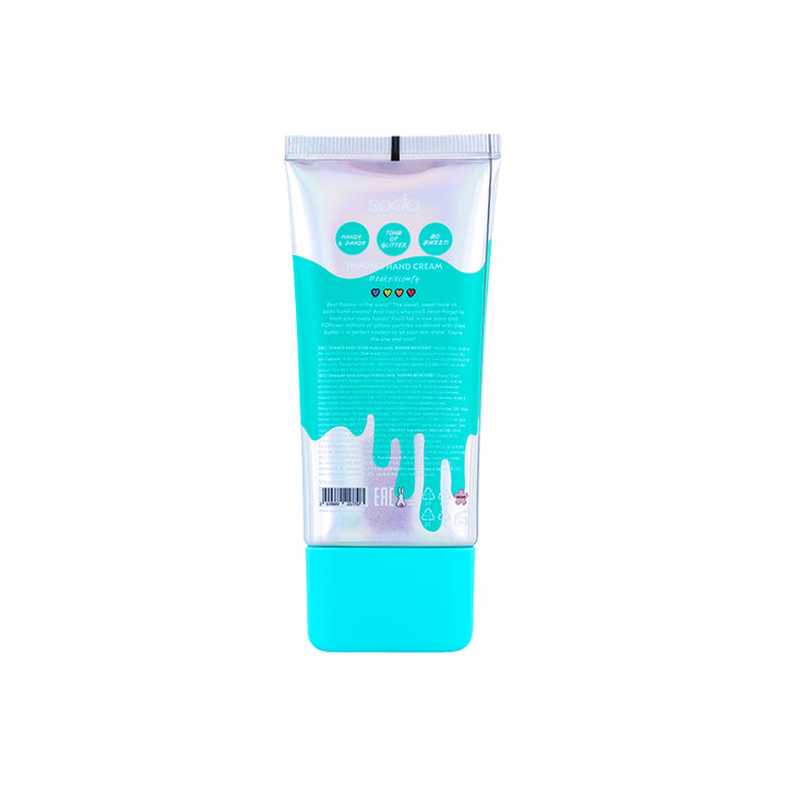 SHIMMER HAND CREAM #takeitcomfy BANANA MILKSHAKE, 50 ml