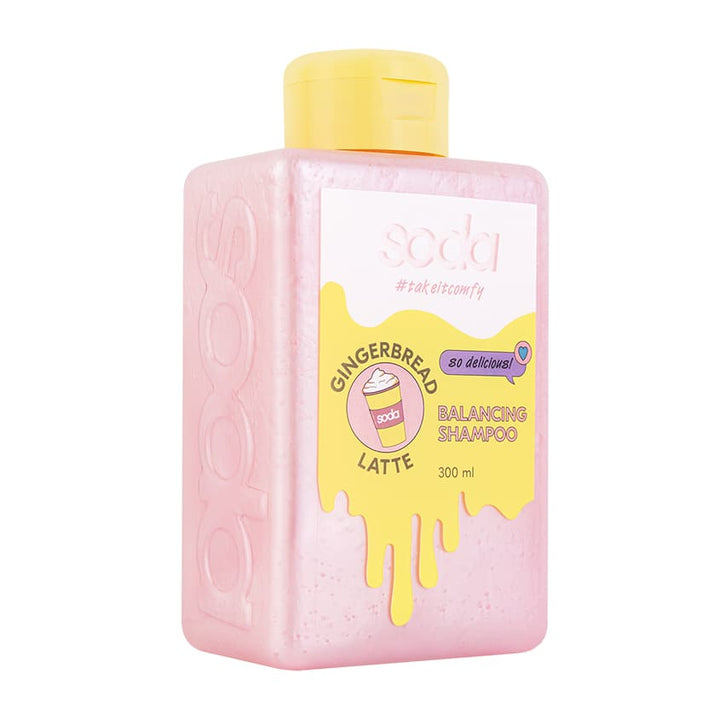 BALANCING SHAMPOO #takeitcomfy GINGERBREAD LATTE, 300 ml
