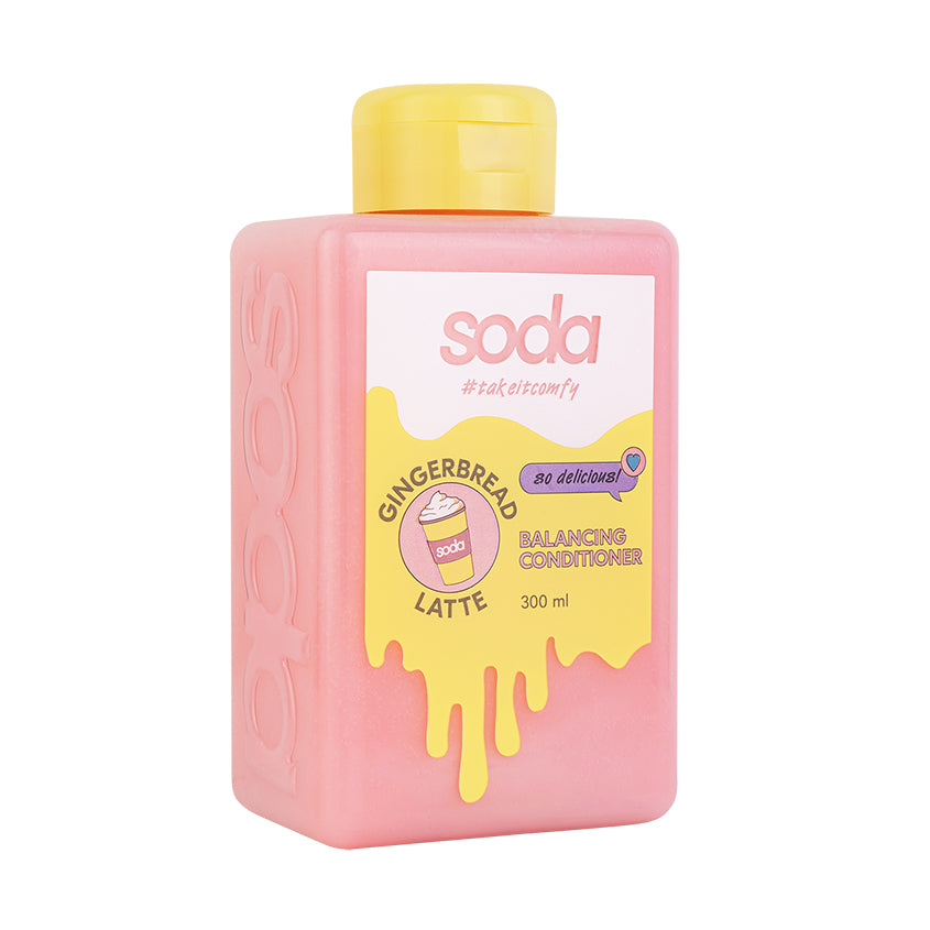 SODA BALANCING CONDITIONER #takeitcomfy GINGERBREAD LATTE, 300 ml – online store