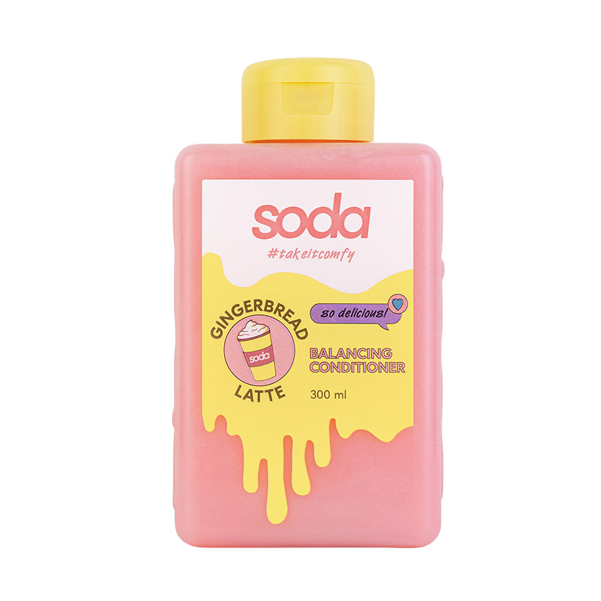 SODA BALANCING CONDITIONER #takeitcomfy GINGERBREAD LATTE, 300 ml
