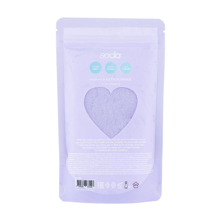 Shower products SHIMMER BATH POWDER #takeitcomfy IRISH CREAM, 150 g