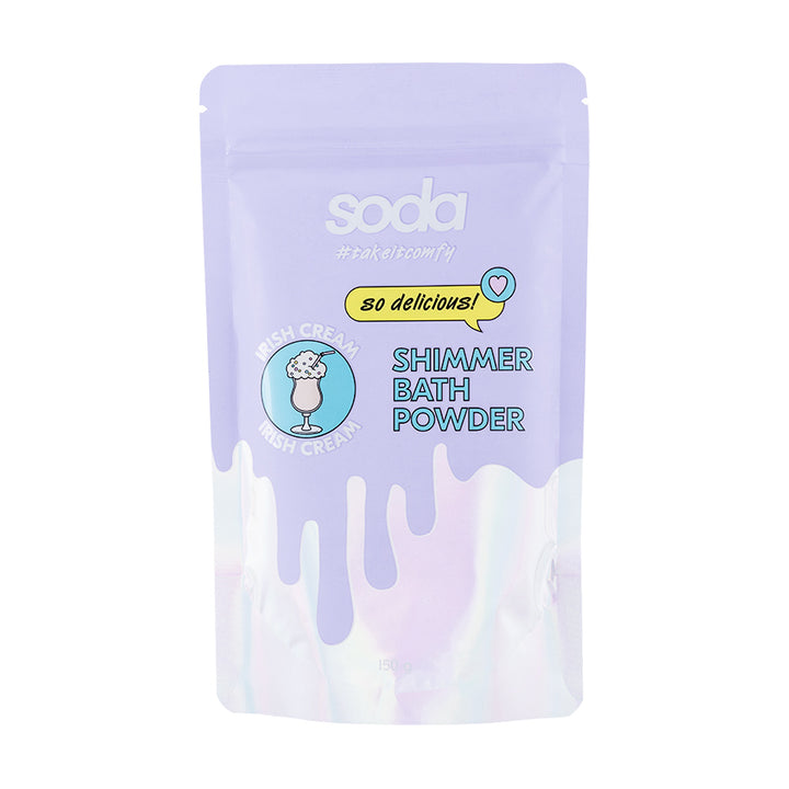 SHIMMER BATH POWDER #takeitcomfy IRISH CREAM, 150 g