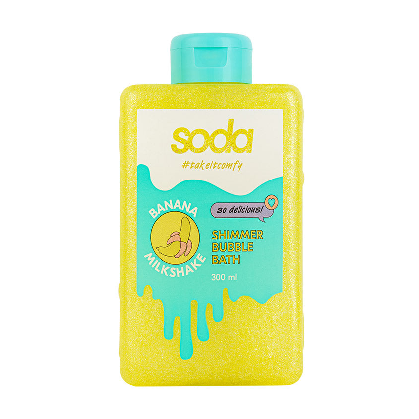 SODA SHIMMER BUBBLE BATH #takeitcomfy BANANA MILKSHAKE, 300 ml – شراء أونلاين