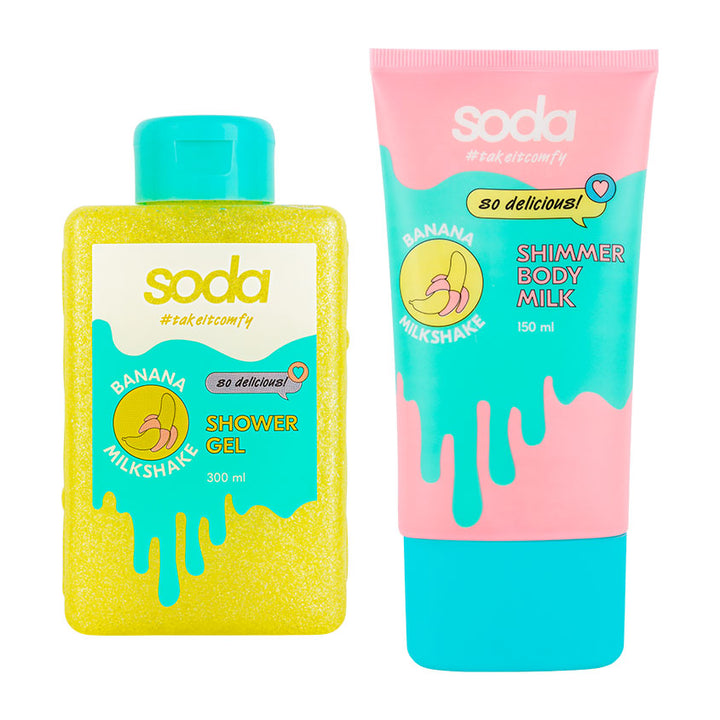 BANANA SHAKE SHOWER SET #takeitcomfy