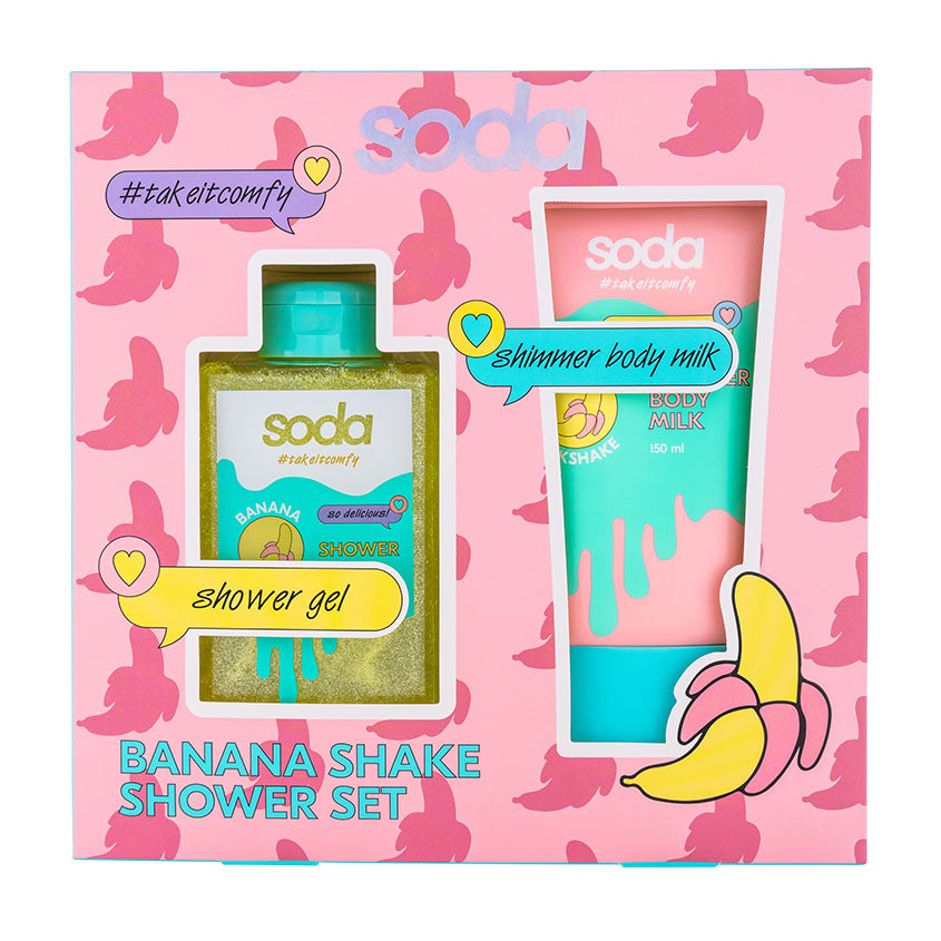 SODA BANANA SHAKE SHOWER SET #takeitcomfy – online store