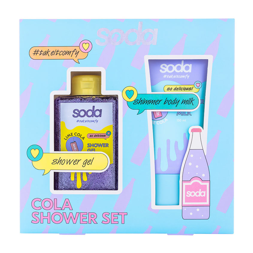 SODA COLA SHOWER SET #takeitcomfy – شراء أونلاين