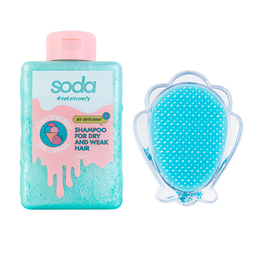 SODA MERMAID HAIR SET STRAWBERRY ICE CREAM #takeitcomfy – online store