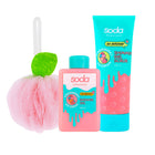 SODA ME-TIME BATH SET STRAWBERRY ICE CREAM #takeitcomfy