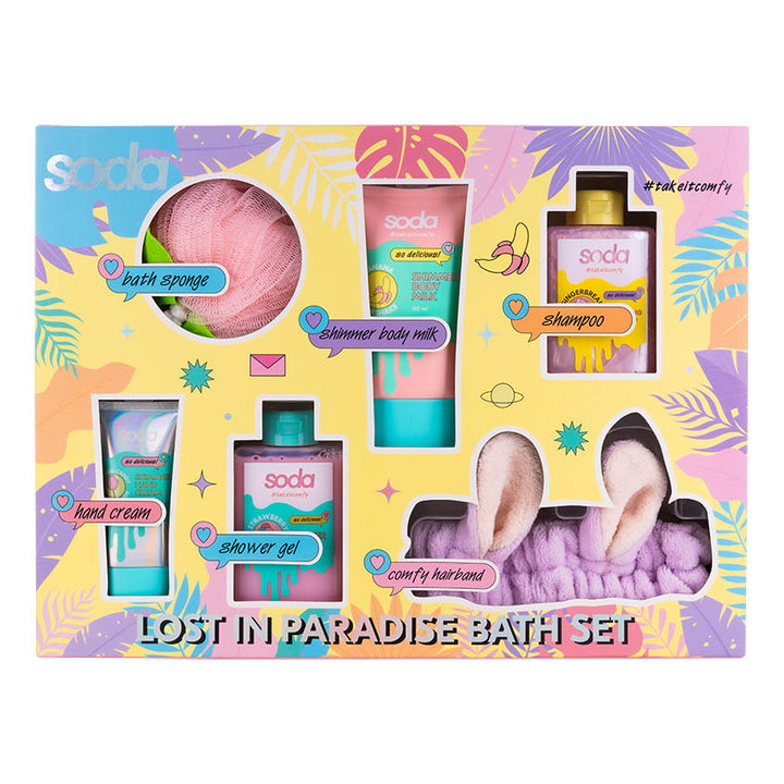 Body care kits LOST IN PARADISE BATH SET #takeitcomfy