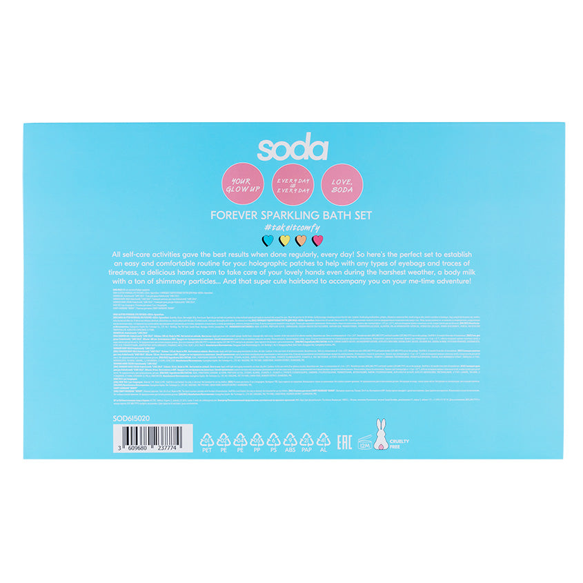 SODA FOREVER SPARKLING BATH SET #takeitcomfy – buy online