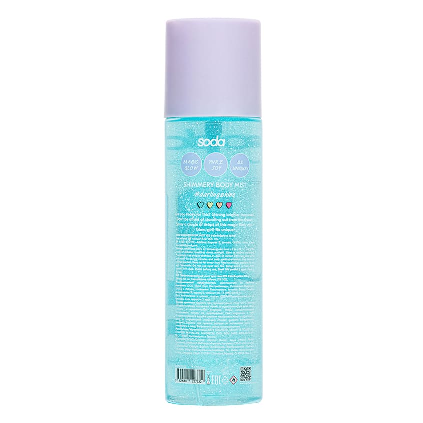 SODA SHIMMER BODY MIST 102 #darlingshine 150ml
