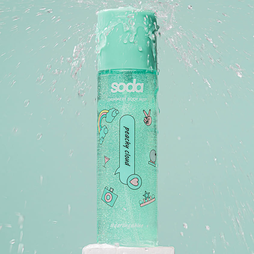 SODA SHIMMER BODY MIST 104 #darlingshine 150ml – free delivery