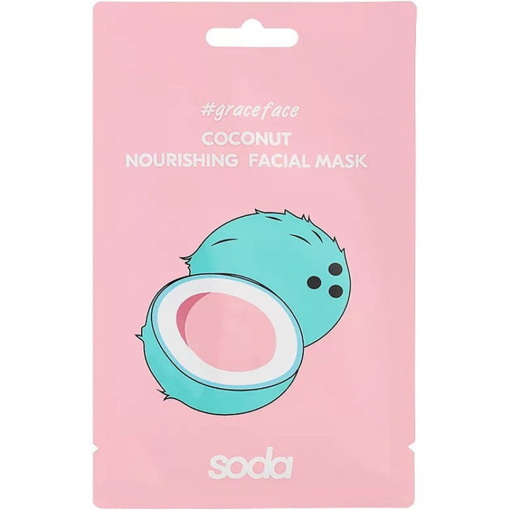 Coconut Nourishing Facial Mask #graceface