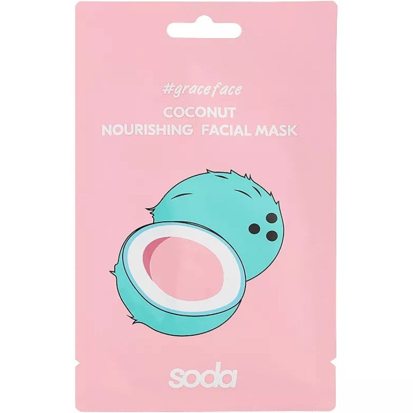 Coconut Nourishing Facial Mask #graceface