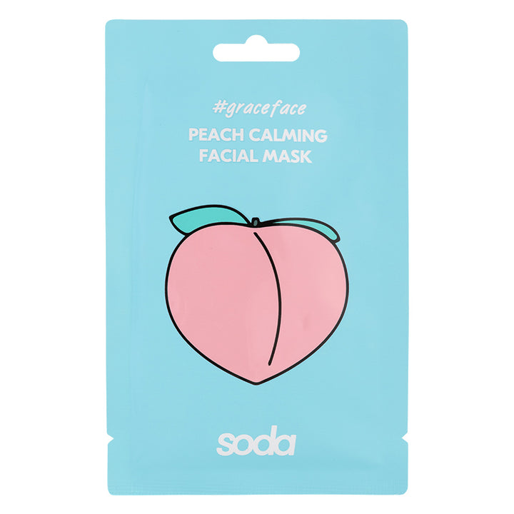 Face masks PEACH CALMING FACIAL MASK #graceface