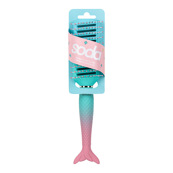 SODA Massage ventilated hair brush (narrow) #mermaidhair