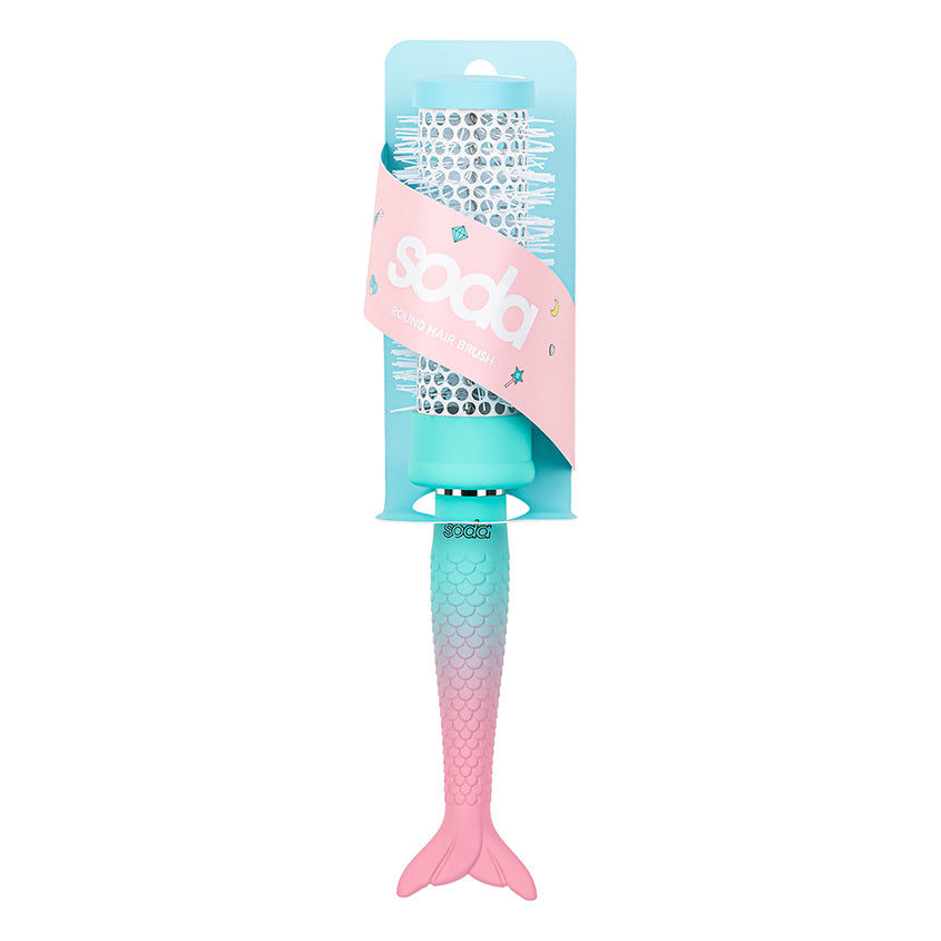 Round Metal Hair Brush #mermaidhair