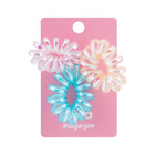 SODA HOLOGRAPHIC SPIRAL HAIR TIES 3 pcs #sugargem