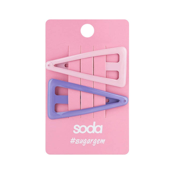 Hair Pins Pink And Purple #sugargem