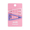 Hair Pins Pink And Purple #sugargem