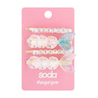 SODA MERMAID HAIR CLIPS 4 pcs #sugargem – buy online