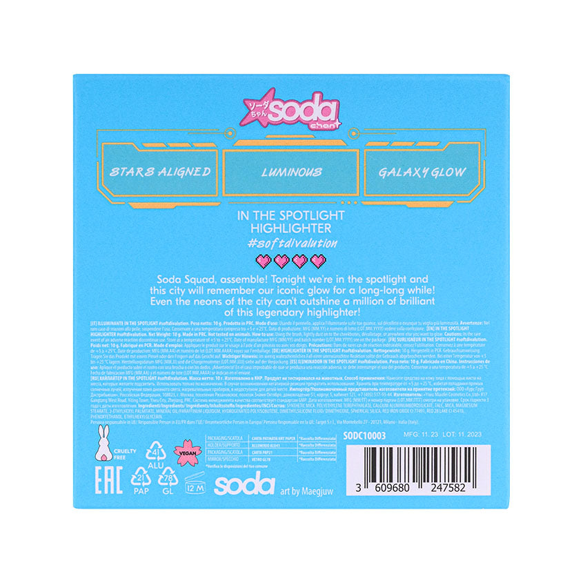 SODA IN THE SPOTLIGHT HIGHLIGHTER #softdivalution – free delivery