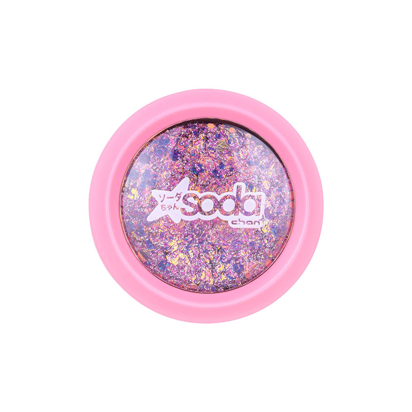 SODA WAKU WAKU GLITTER GEL #softdivalution 001 sweetheart