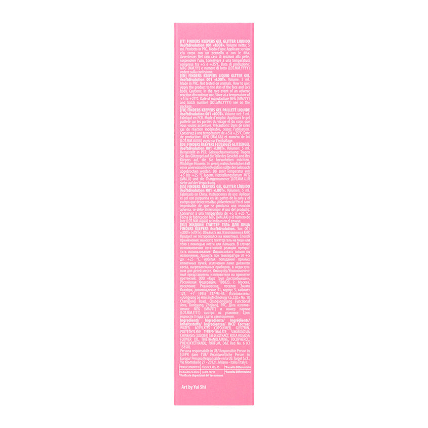 Chan Liquid Glitter Gel Finders Keepers #softdivalution