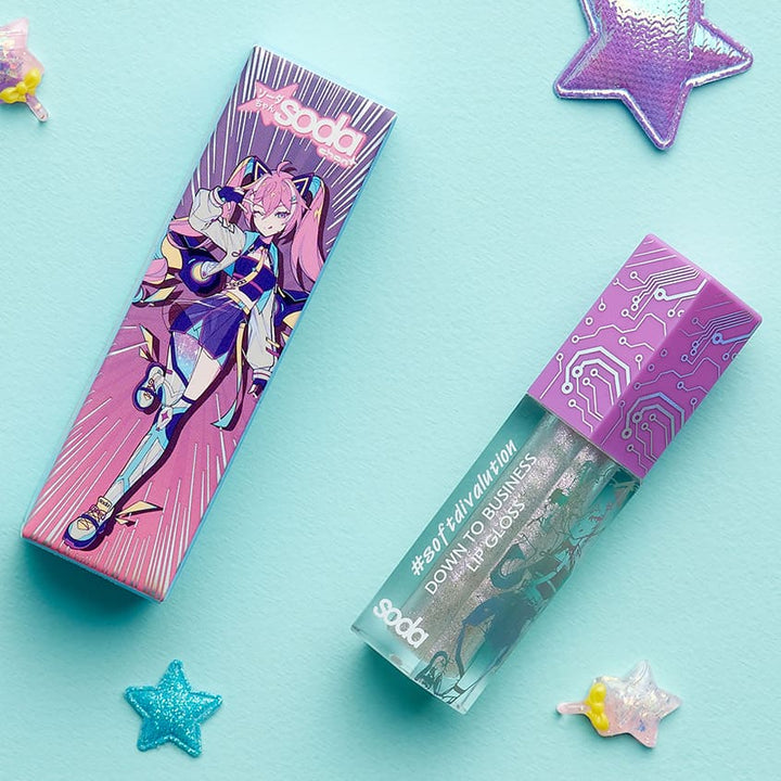DOWN TO BUSINESS LIP GLOSS #softdivalution
