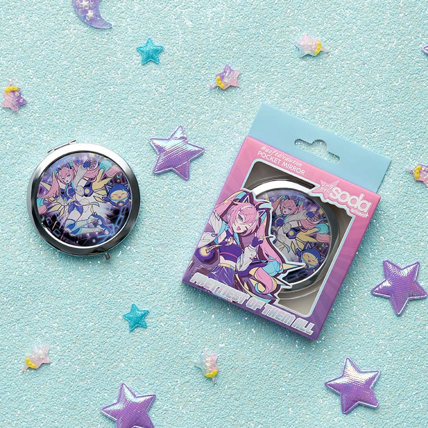 PRETTIEST OF THEM ALL POCKET MIRROR #softdivalution