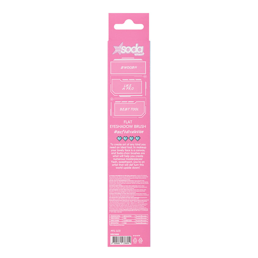 SODA-CHAN FLAT EYESHADOW BRUSH #softdivalution – شراء أونلاين