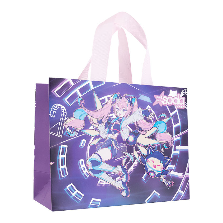 SODA-CHAN GIFT BAG #softdivalution 245x190x100mm